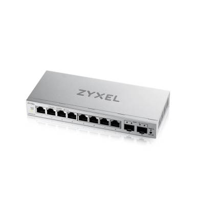 ZYXEL Switch 8x1000Mbps + 2xSFP Fémházas Asztali, Web menedzselés, GS1200-10V3-EU0101F GS1200-10V3-EU0101F ZYXEL Switch 8x1000Mbps + 2xSFP Fémházas Asztali, Web menedzselés, GS1200-10V3-EU0101F GS1200-10V3-EU0101F