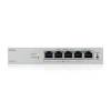ZYXEL Switch 5x1000Mbps (4xPOE+), Fémházas Asztali, GS1200-5HPV3-EU0101F GS1200-5HPV3-EU0101F