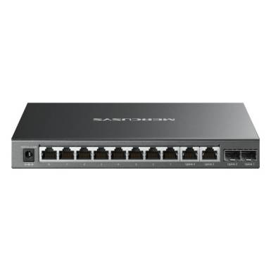 MERCUSYS Switch 12x1000Mbps(8xPOE+) + 2xSFP, Fémházas Asztali, MS112GMP MS112GMP MERCUSYS Switch 12x1000Mbps(8xPOE+) + 2xSFP, Fémházas Asztali, MS112GMP MS112GMP