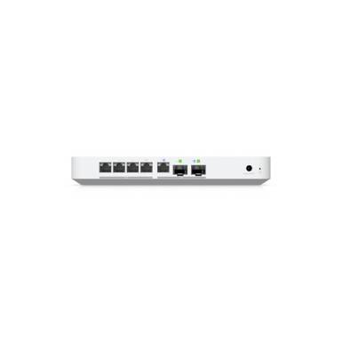UBiQUiTi Vezetékes Router Gateway 4x2,5Gbit + 1x10Gbps SFP+ (LAN) + 1x10Gbit (SFP+/LAN) (WAN), Asztali - UXG-FIBER UXG-FIBER UBiQUiTi Vezetékes Router Gateway 4x2,5Gbit + 1x10Gbps SFP+ (LAN) + 1x10Gbit (SFP+/LAN) (WAN), Asztali - UXG-FIBER UXG-FIBER