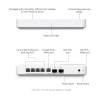 UBiQUiTi Vezetékes Router Gateway 4x2,5Gbit + 1x10Gbps SFP+ (LAN) + 1x10Gbit (SFP+/LAN) (WAN), Asztali - UXG-FIBER UXG-FIBER