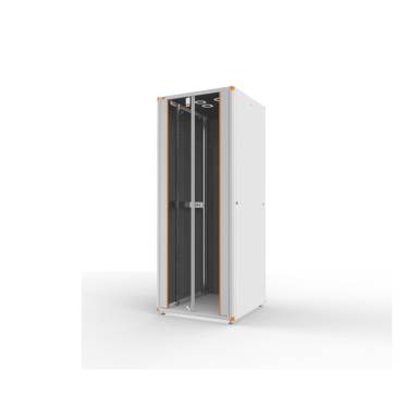 LEGRAND h&aacute;l&oacute;zati rack szekr&eacute;ny, 19`` 42U SZ&Eacute;L: 600 M&Eacute;LY: 1000 MAG: 1894 sz&uuml;rke szimpla &uuml;vegajt&oacute;, kid&ouml;nthető h&aacute;tlap MAX: EVO42U6010