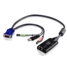 ATEN KVM USB Virtual Media KVM Adapter Cable with Audio (CPU Module) KA7176 ATEN KVM USB Virtual Media KVM Adapter Cable with Audio (CPU Module) KA7176