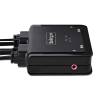 STARTECH KVM Switch 2xUSB-C, 4K 60Hz Displayport Output C2-D46-UAC-CBL-KVM