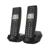 GIGASET DECT telefon, PURE 200 Duo, fekete L36852-H3106-S201
