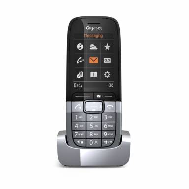 GIGASET PRO Telefon SL850H k&eacute;zibesz&eacute;lő, Bluetooth 5.1, jack3.5, sz&iacute;nes TFT QVGA kijelző, jelveszt&eacute;s riaszt&aacute;s, tit&aacute;n SL850H