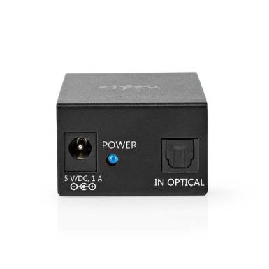 Nedis ASPL2512BK digitális audio splitter, TosLink be - 2x TosLink kimenet ASPL2512BK Nedis ASPL2512BK digitális audio splitter, TosLink be - 2x TosLink kimenet ASPL2512BK