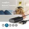 Nedis BTTR050BK, bluetooth adó, Audio/video/adatcsatlakozók bemenete: 1x AUX / 1x USB | SBC BTTR050BK