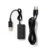 Nedis BTTR050BK, bluetooth adó, Audio/video/adatcsatlakozók bemenete: 1x AUX / 1x USB | SBC BTTR050BK