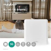Nedis ANOR5G20WT Belt&eacute;ri &eacute;s k&uuml;lt&eacute;ri antenna, 3G / 4G / 5G, 698 MHz -5000 MHz, Nyeres&eacute;g: 6 dB ANOR5G20WT