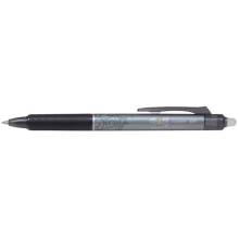 PILOT Rollertoll, 0,25 mm, t&ouml;r&ouml;lhető,"Frixion Clicker", fekete BLRT-FR5-B