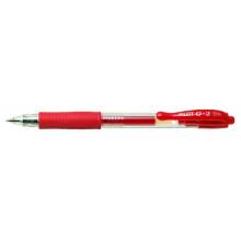 PILOT Zsel&eacute;stoll, 0,25 mm, nyom&oacute;gombos,"G-2", piros BL-G2-5-R