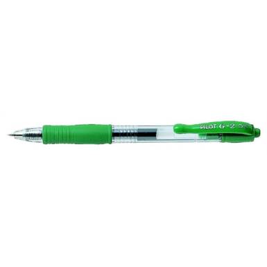 PILOT Zsel&eacute;stoll, 0,25 mm, nyom&oacute;gombos,"G-2", z&ouml;ld BL-G2-5-G