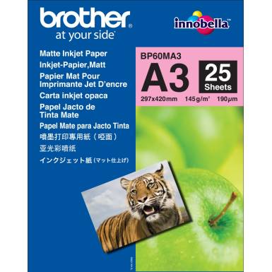 BROTHER Fotópapír BP60MA3, 25db/csomag BP60MA3 BROTHER Fotópapír BP60MA3, 25db/csomag BP60MA3