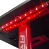 WHITE SHARK FIRE SHADOW RGB gamer asztal fekete/piros FIRE-SHADOW
