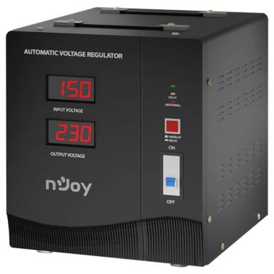 NJOY AVR (Feszültségszabályozó) Alvis 5000, Digital display, 150-270 VAC AVRL-5005TAL-CS01B NJOY AVR (Feszültségszabályozó) Alvis 5000, Digital display, 150-270 VAC AVRL-5005TAL-CS01B