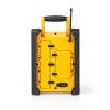 Nedis RDFM3100YW munka rádió, FM, bluetooth, rezgéscsillapítás, 15W, 20 FM állomás, 3,5 mm audióbemenet RDFM3100YW