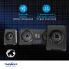 Nedis GSPR21022BK gamer hangszóró készlet, csatornák: 2.2, USB tápellátás, 3,5 mm jack, 48 W, LED, hangerőszabályozó GSPR21022BK