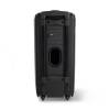 Nedis SPPT2480BK bluetooth hangsz&oacute;r&oacute;, hangfal, 2x 5.25" m&eacute;lynyom&oacute;, 2 x 2" magassug&aacute;rz&oacute;, 240W, 5 &oacute;ra lej&aacute;tsz&aacute;si idő, akku SPPT2480BK