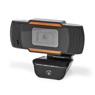 Nedis WCAM100BK (webcam) webkamera 1920x1080 full Hd, 30fps, sztereo mikrofon, lencsevédő WCAM100BK Nedis WCAM100BK (webcam) webkamera 1920x1080 full Hd, 30fps, sztereo mikrofon, lencsevédő WCAM100BK