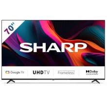 SHARP 70GL4260EB 70"/177cm 4K UHD Google TV, 3840x2160, 4xHDMI/2xUSB 70GL4260EB