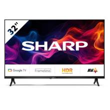 SHARP 32GF2265E 32"/80cm HD Ready Google TV, 1366x768, 2xHDMI/2xUSB 32GF2265E