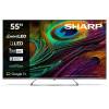 SHARP 55JP7265E 55"/139cm 4K Ultra HD QLED, MiniLED Google TV Harman/Kardon hangsz&oacute;r&oacute;kkal, 3840x2160, 4xHDMI/2xUSB 55JP7265E