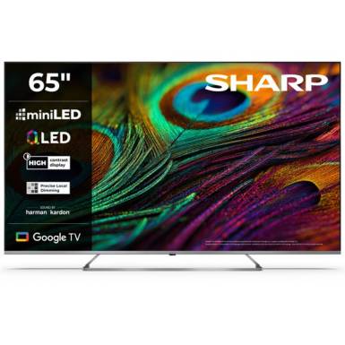 SHARP 65JP7265E 65"/164cm 4K Ultra HD QLED MiniLED Google TV Harman/Kardon hangszórókkal, 3840x2160, 4xHDMI/2xUSB 65JP7265E SHARP 65JP7265E 65"/164cm 4K Ultra HD QLED MiniLED Google TV Harman/Kardon hangszórókkal, 3840x2160, 4xHDMI/2xUSB 65JP7265E