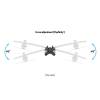 MULTIBRACKETS Asztali konzol (2 képernyős rögzítőkar), M VESA Desktopmount Dual Desk Clamp 24-32" (max.VESA: 200x200 mm) 7350105210365