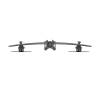MULTIBRACKETS Asztali konzol (2 képernyős rögzítőkar), M VESA Desktopmount Dual Desk Clamp 24-32" (max.VESA: 200x200 mm) 7350105210365