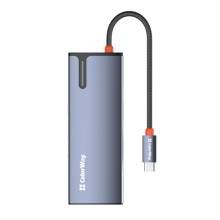 COLORWAY USB-eloszt&oacute; (dokkol&oacute;&aacute;llom&aacute;s) CW-HUB01, ColorWay USB-C 5-b-1 Type C PD 100W/USB3.0x3/HDMI 4K CW-HUB01