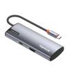 COLORWAY USB-elosztó (dokkolóállomás) CW-HUB01, ColorWay USB-C 5-b-1 Type C PD 100W/USB3.0x3/HDMI 4K CW-HUB01