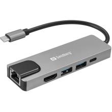 Sandberg USB-C 5in1 Travel Dock Saver 336-99