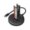 SANDBERG USB3.2 Cloner Dock for NVMe M.2 SSD 136-72