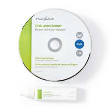 Nedis CLDK110TP cd/dvd/blu-ray tiszt&iacute;t&oacute; k&eacute;szlet tiszt&iacute;t&oacute; folyad&eacute;kkal CLDK110TP