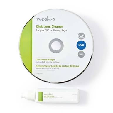 Nedis CLDK110TP cd/dvd/blu-ray tisztító készlet tisztító folyadékkal CLDK110TP Nedis CLDK110TP cd/dvd/blu-ray tisztító készlet tisztító folyadékkal CLDK110TP