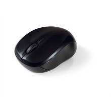 VERBATIM Egér, vezeték nélküli, optikai, közepes méret, USB, VERBATIM "Go", fekete