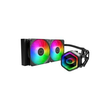Fan Cooler Master - MasterLiquid 240 Core II ARGB - Vízhűtés/univerzális - MLW-D24M-A18PA-R1 MLW-D24M-A18PA-R1 Fan Cooler Master - MasterLiquid 240 Core II ARGB - Vízhűtés/univerzális - MLW-D24M-A18PA-R1 MLW-D24M-A18PA-R1