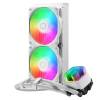 Fan Cooler Master - MasterLiquid 240 Core II White Edition - Vízhűtés/univerzális - MLW-D24M-A18PA-RW MLW-D24M-A18PA-RW