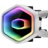 Fan Cooler Master - MasterLiquid 240 Core II White Edition - Vízhűtés/univerzális - MLW-D24M-A18PA-RW MLW-D24M-A18PA-RW