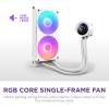 Fan NZXT - Kraken 240 RGB V2 - Vízhűtés - 240mm - RL-KR240-W2 RL-KR240-W2