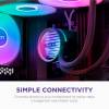 Fan NZXT - Kraken CORE 240 RGB - Vízhűtés - 240mm - RL-KR24C-B1 RL-KR24C-B1