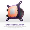Fan NZXT - Kraken CORE 240 RGB - Vízhűtés - 240mm - RL-KR24C-B1 RL-KR24C-B1