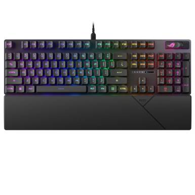 BILL ASUS ROG Strix Scope II RX vezet&eacute;kes billentyűzet - HU /piros/ ROG STRIX SCOPE II RX