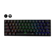 BILL White Shark Premium GK-003111B/R-US KAIKEN vezet&eacute;k n&eacute;lk&uuml;li mechanikus gamer billentyűzet - fekete - US GK-003111B/R-US