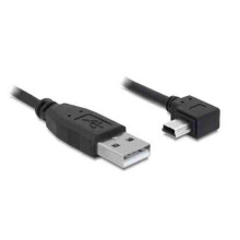 DELOCK USB 2.0-A male  USB mini-B 5pin male angled 3m