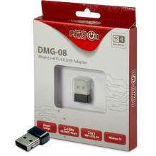 PowerON DMG-08 Wi-Fi 4 + BT4.0 USB Adapter 88888150