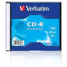 Verbatim DataLife CD-R 80 52x slim tok 1db/cs (1-es c&iacute;mke) 43347