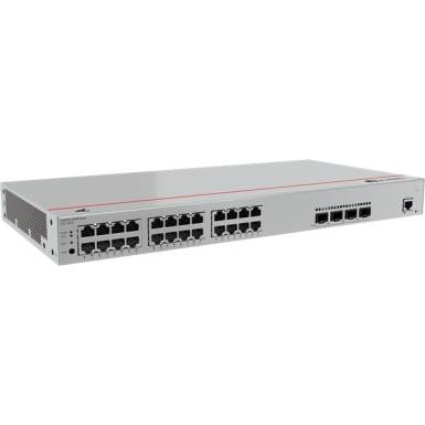 Huawei eKit Switch 24x1000Mbps (400W POE+) + 4x1GE (SFP) + 1konzol port, iStack, Layer2+ managed Rackes - S310-24P4S 98012201 Huawei eKit Switch 24x1000Mbps (400W POE+) + 4x1GE (SFP) + 1konzol port, iStack, Layer2+ managed Rackes - S310-24P4S 98012201