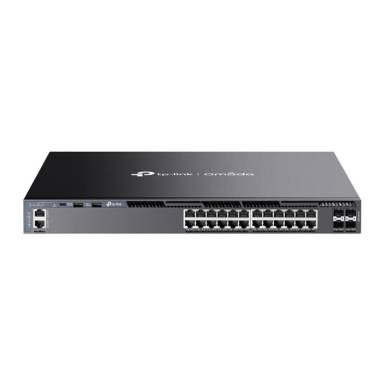 TP-LINK Switch 24x1000Mbps + 4x10Gbps SFP+ +2xUSB + 1xkonzol port + 1xUSB-C Layer3 Menedzselhető Rackes, SG6428X SG6428X TP-LINK Switch 24x1000Mbps + 4x10Gbps SFP+ +2xUSB + 1xkonzol port + 1xUSB-C Layer3 Menedzselhető Rackes, SG6428X SG6428X